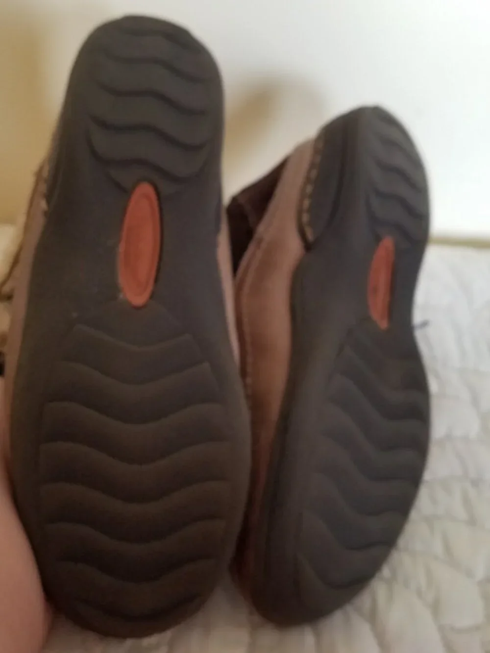 BareTraps brown suede
